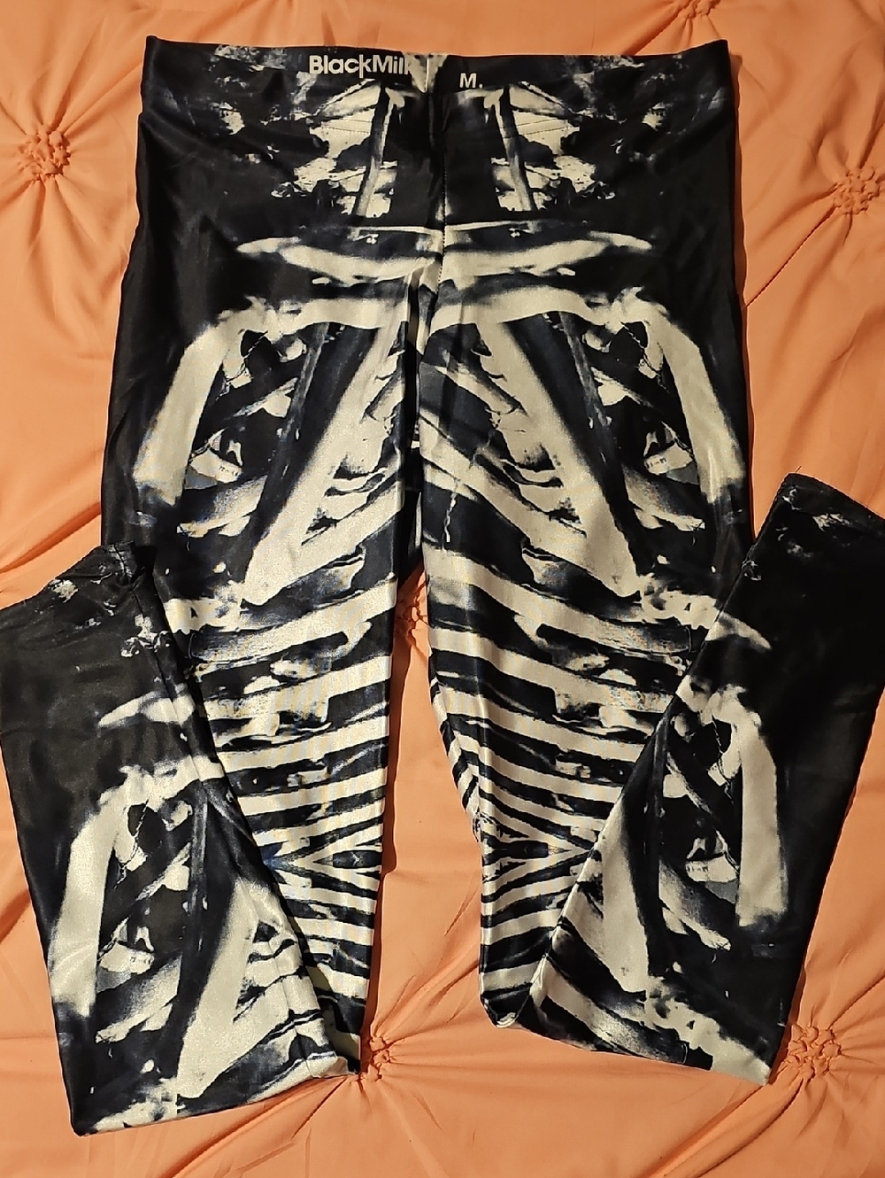 M Blackmilk Bone Machine Leggings